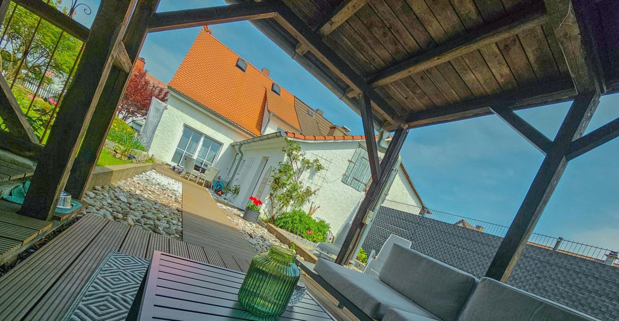 Вилла Ferienhaus Rosengarten Зельб Экстерьер фото